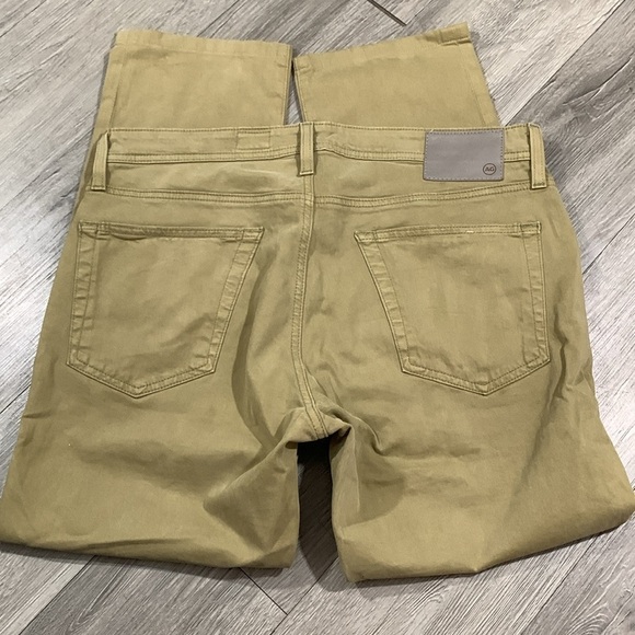 AG Adriano Goldschmied Tellis Sud Sueded Modern Slim 5pkt Style Pants size 34 - Picture 3 of 10